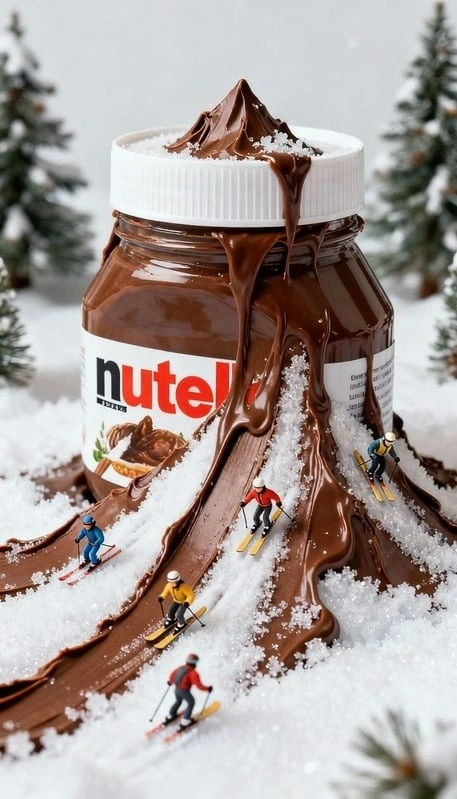 Nutella Snow Mountain