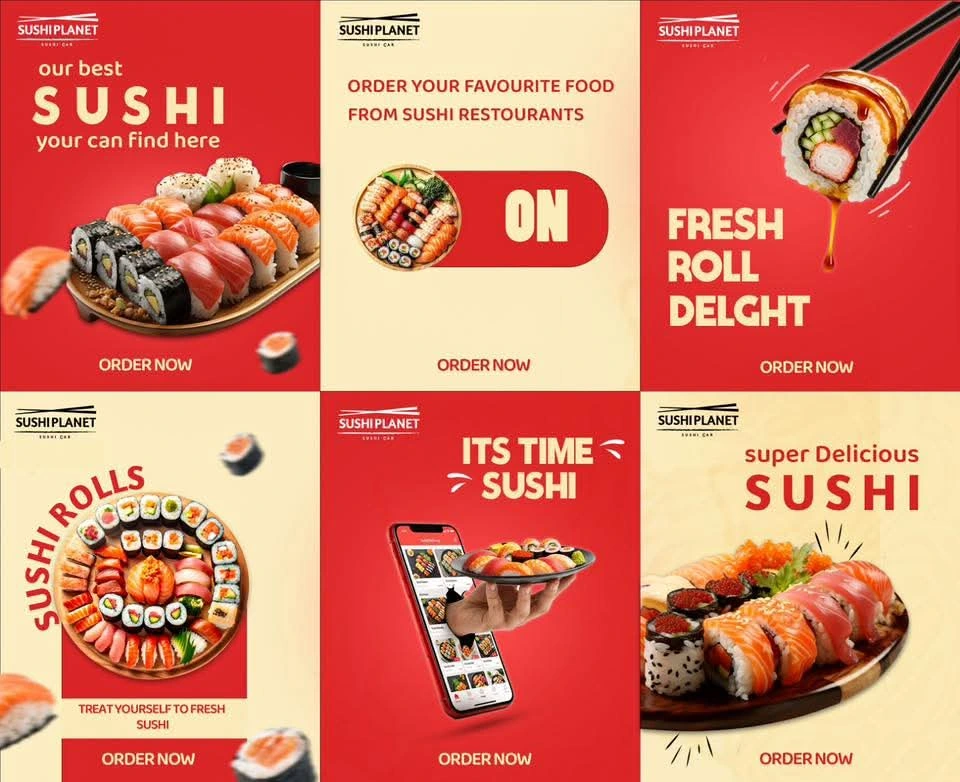 Sushi Menu Campaign