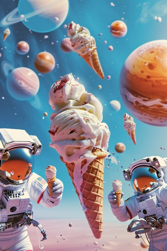Cosmic Ice Cream World