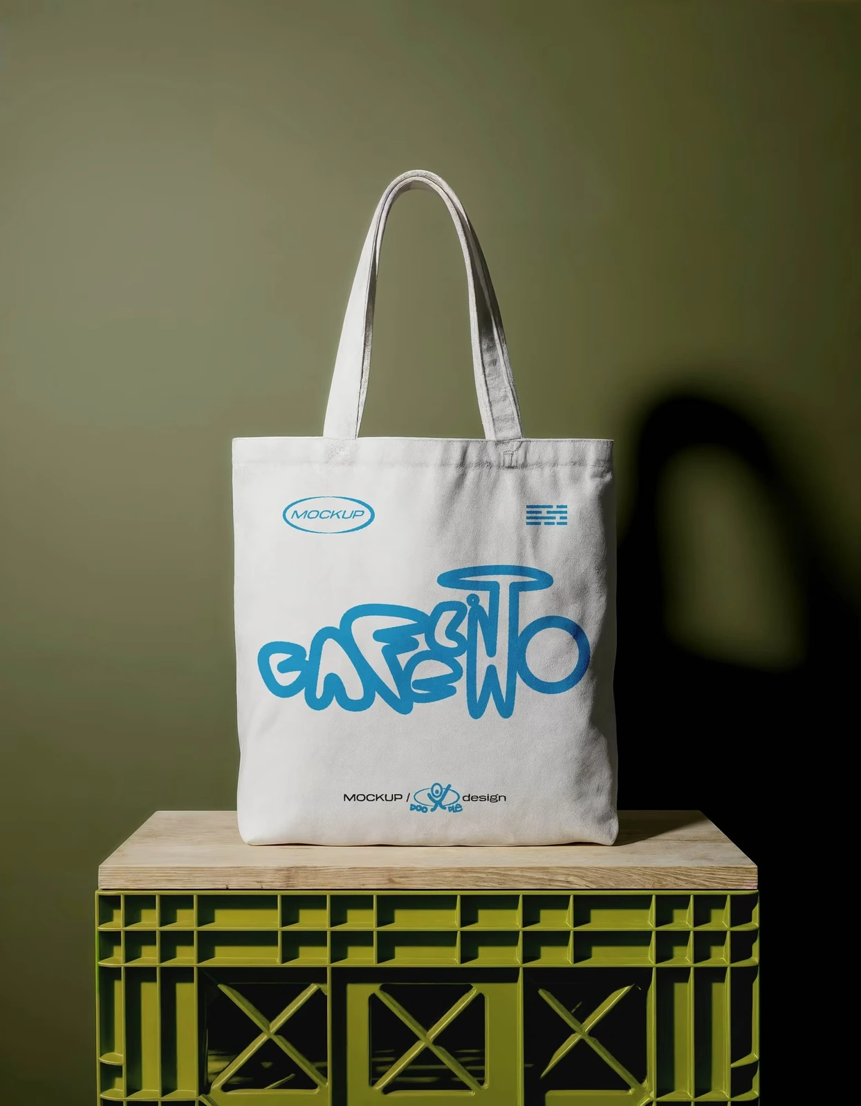 Illustrated Canvas Tote