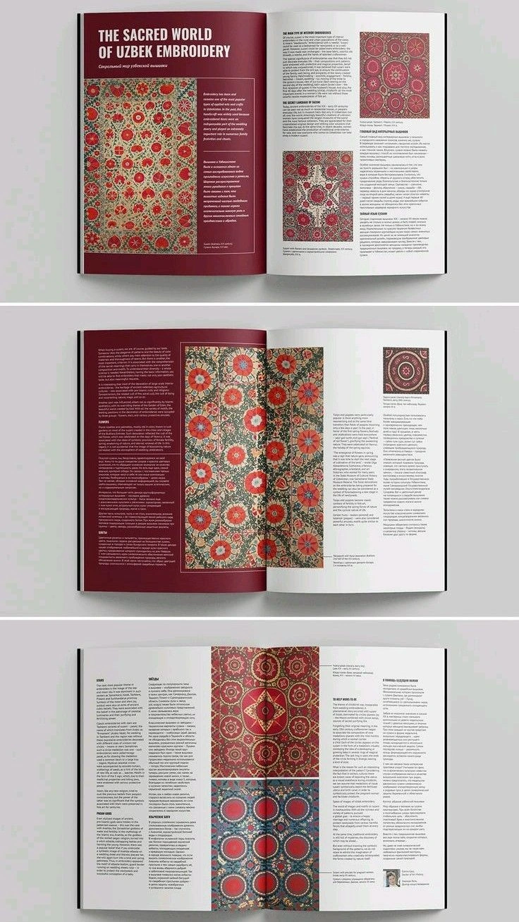 Editorial Pattern Spread