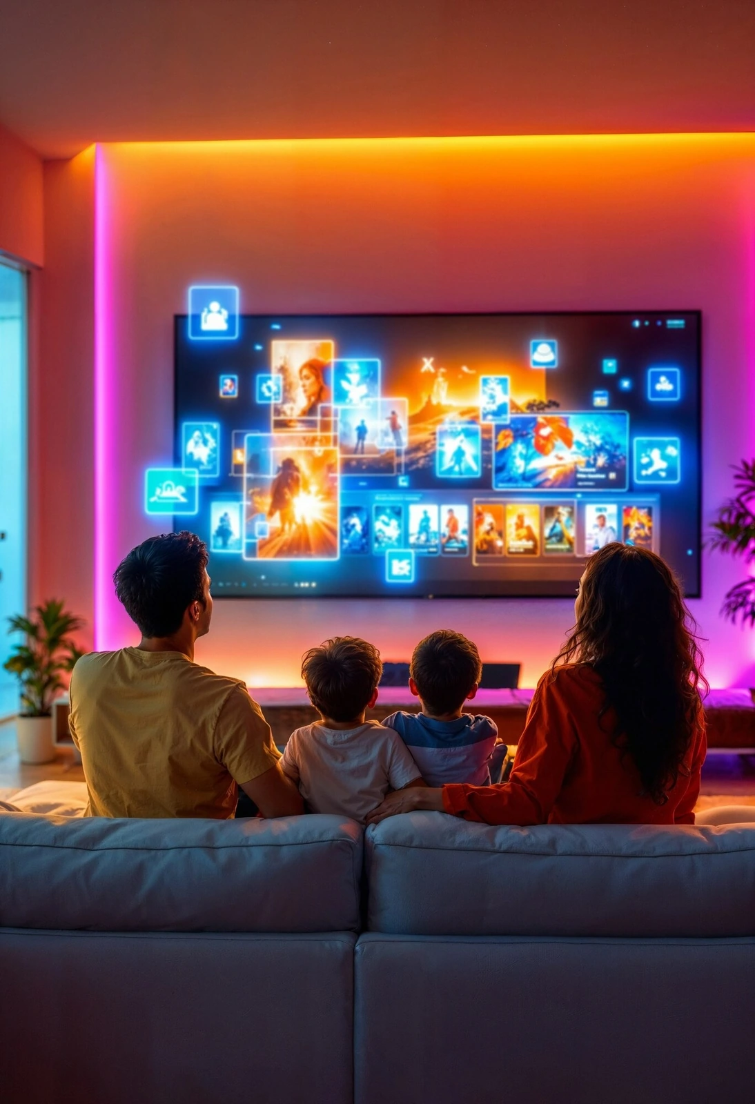 Immersive Cinema Room
