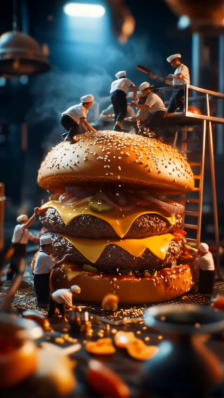 AI Miniature Food World preview