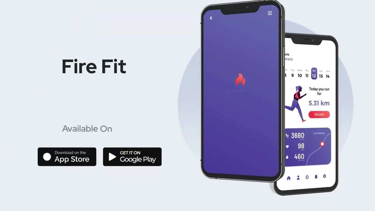Fitness App Motion preview